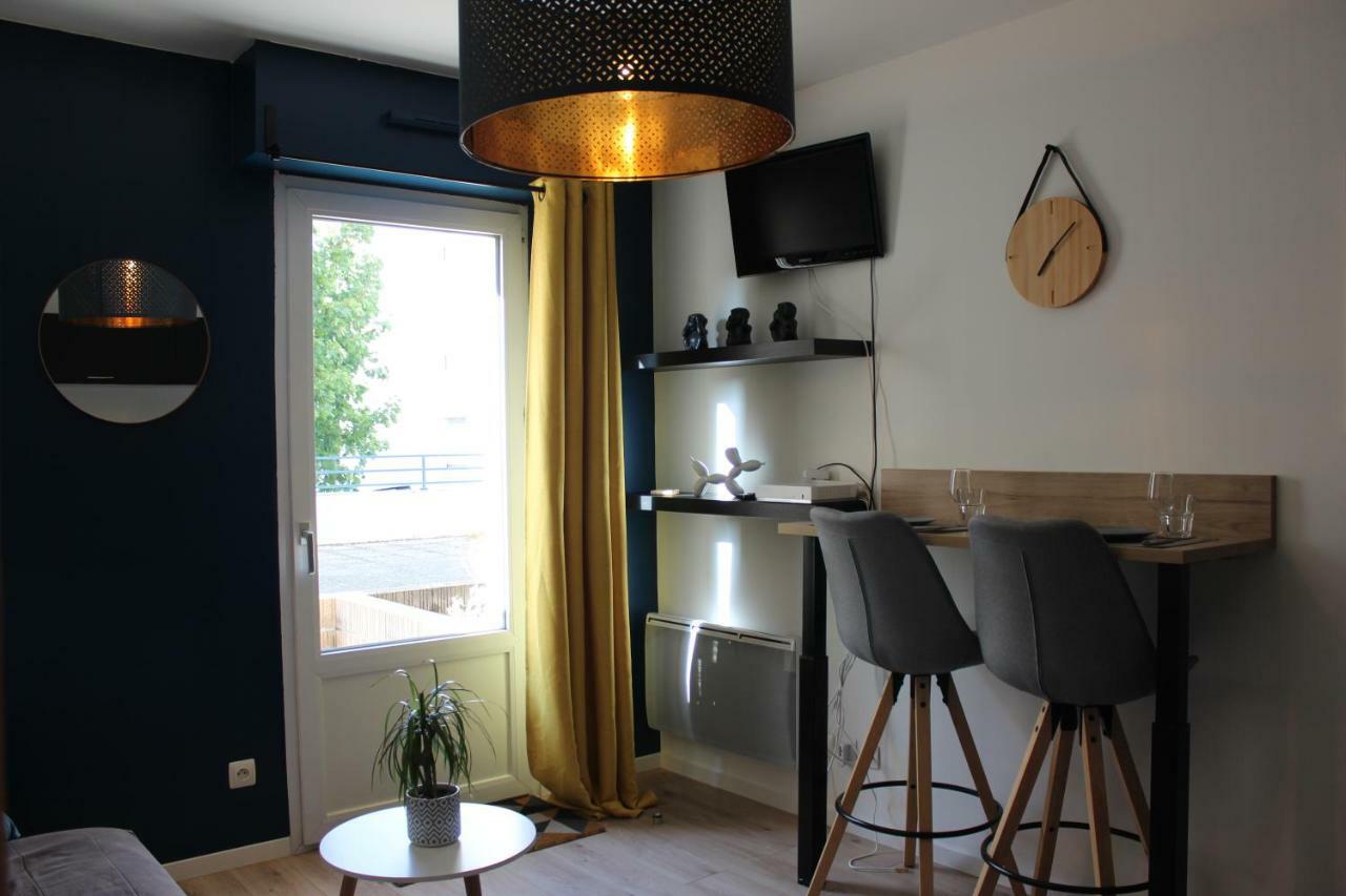 Studio Centre-Ville Avec Terrasse Et Parking Securise Gratuit Nantes Exterior foto